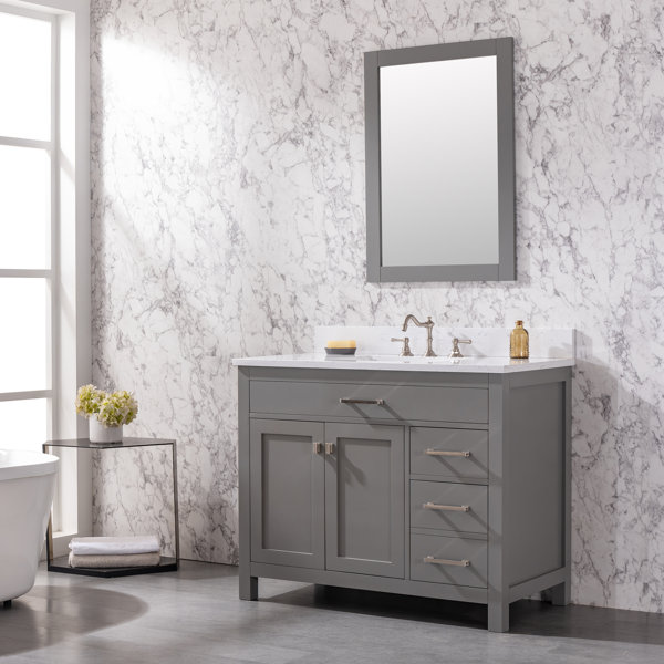 Mercury Row® Atencio 42" Single Bathroom Vanity Set & Reviews Wayfair